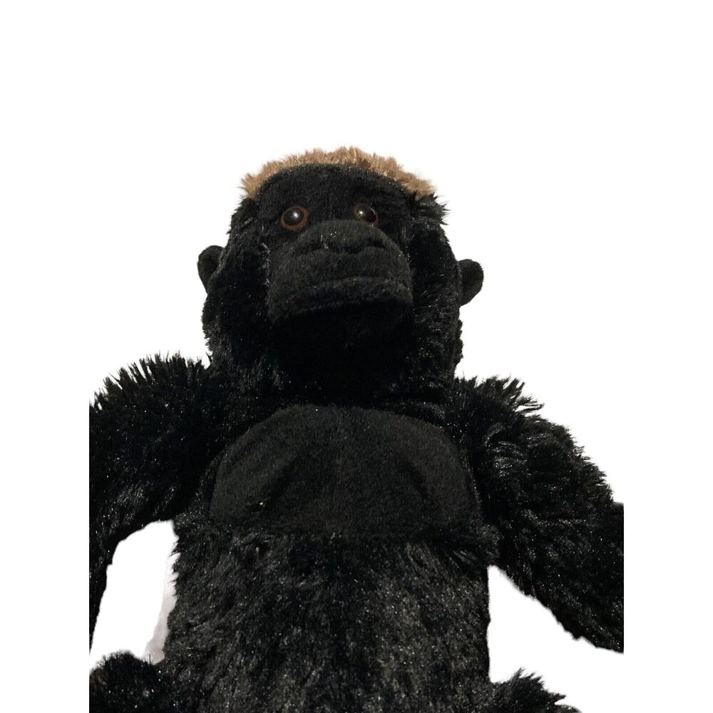 Wild Republic Silverback Gorilla Plush 12” Stuffed Animal Toy Ape Wildlife - Picture 2 of 4